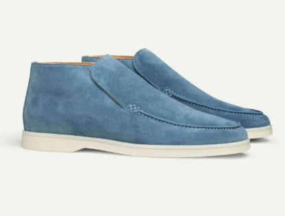 SUEDE LOAFERS