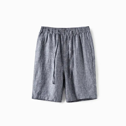 LOOSE LINEN SHORTS