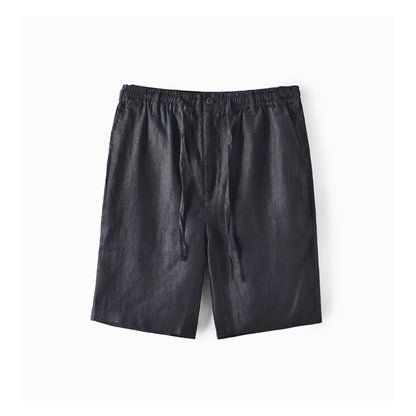 LOOSE LINEN SHORTS