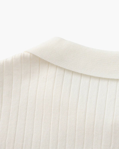 LISBOA RIBBED POLO