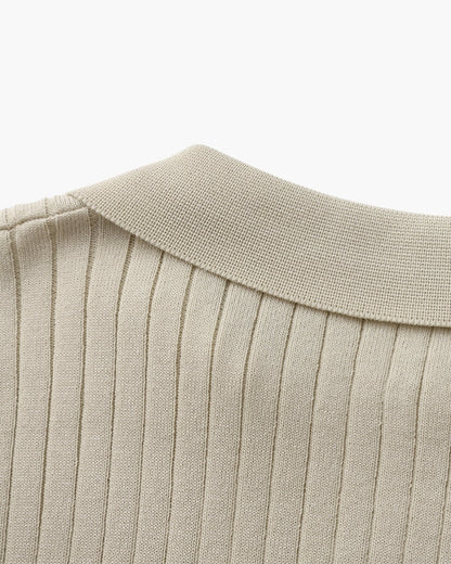 LISBOA RIBBED POLO