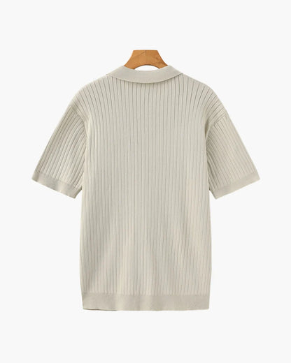 LISBOA RIBBED POLO