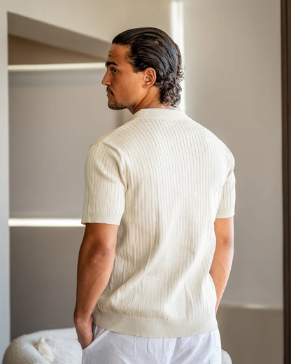 LISBOA RIBBED POLO