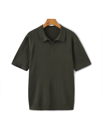 LISBOA RIBBED POLO