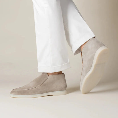 SUEDE LOAFERS