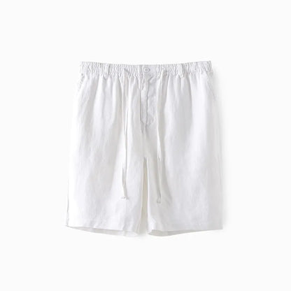 LOOSE LINEN SHORTS