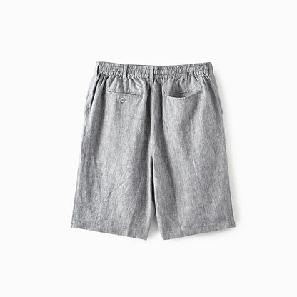 LOOSE LINEN SHORTS